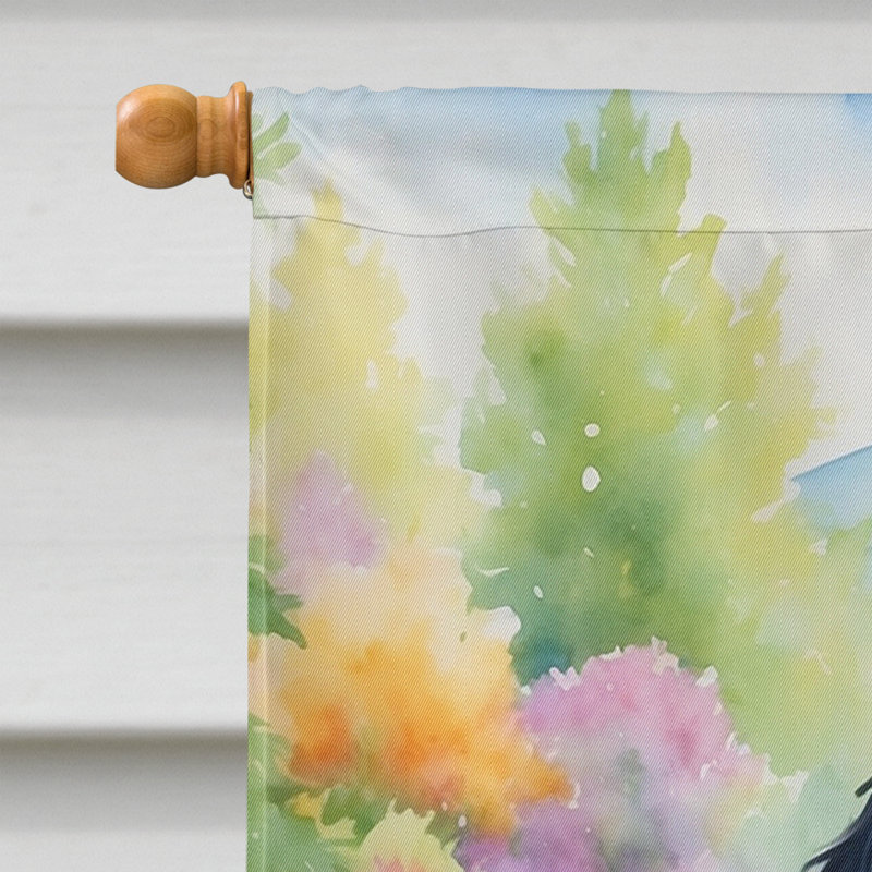 Drapeau de maison en polyester à double face H 40 po x l 28 po