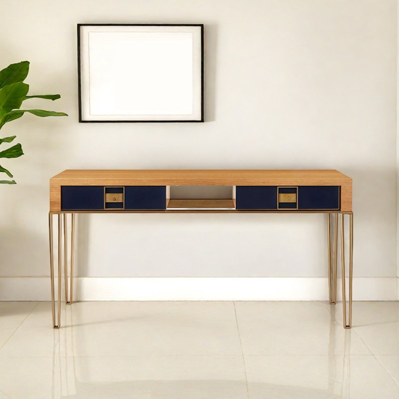 Console Retro Minimalist, H 31,5 po x l 51,18 po x P 14,96 po