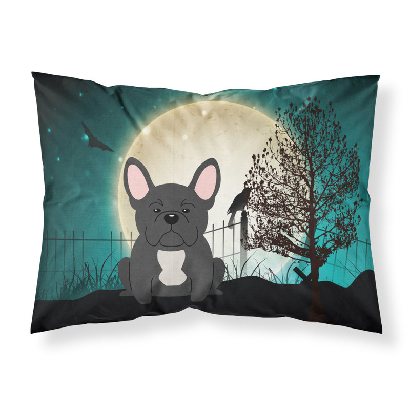 Microfiber, Black French Bulldog