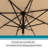 Milnor 108'' Market Umbrella-55708334
