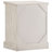 Bedside Cabinet White 15.7" x 11.8" x 19.7" Solid Mango Wood