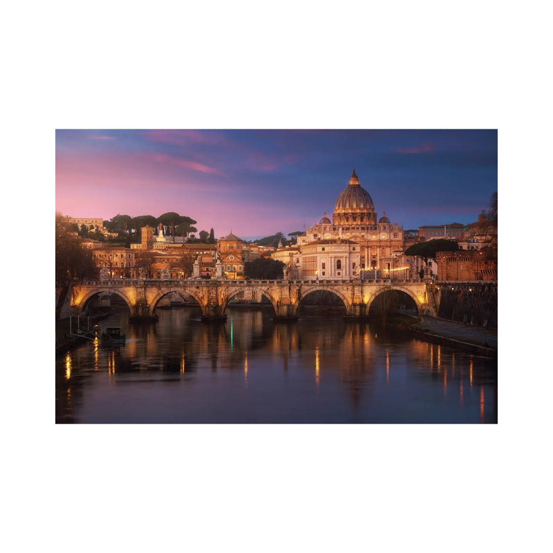 Roma I by Juan Pablo De Miguel - Wrapped Canvas Print, 101.6 cm H x 66.04 cm W x 3.175 cm D