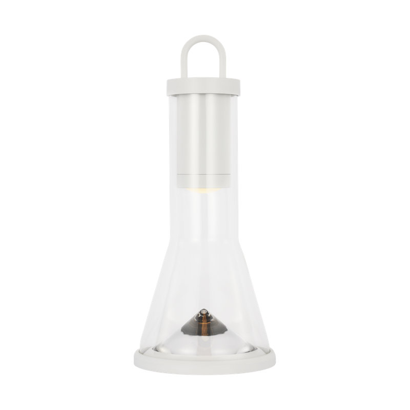 Kandella Accent Rechargeable Table Lamp, Matte White