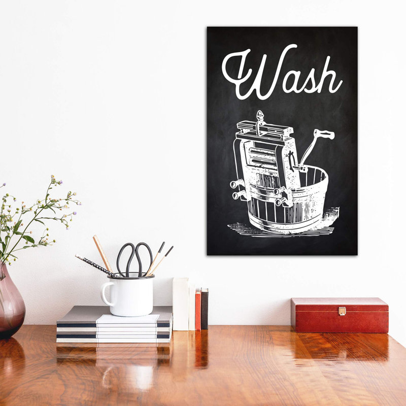 Wash by PatentPrintStore - Wrapped Canvas Print, 30.48 cm H x 45.72 cm W