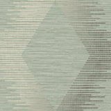 Zen Geometric Metallic Wallpaper Double Roll