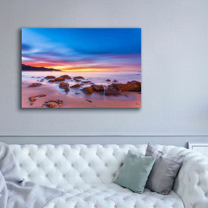 «Mussel Shoals Morning» par Chris Moyer, estampe numérique sur toile, H 40 po x l 60 po x P 1,5 po