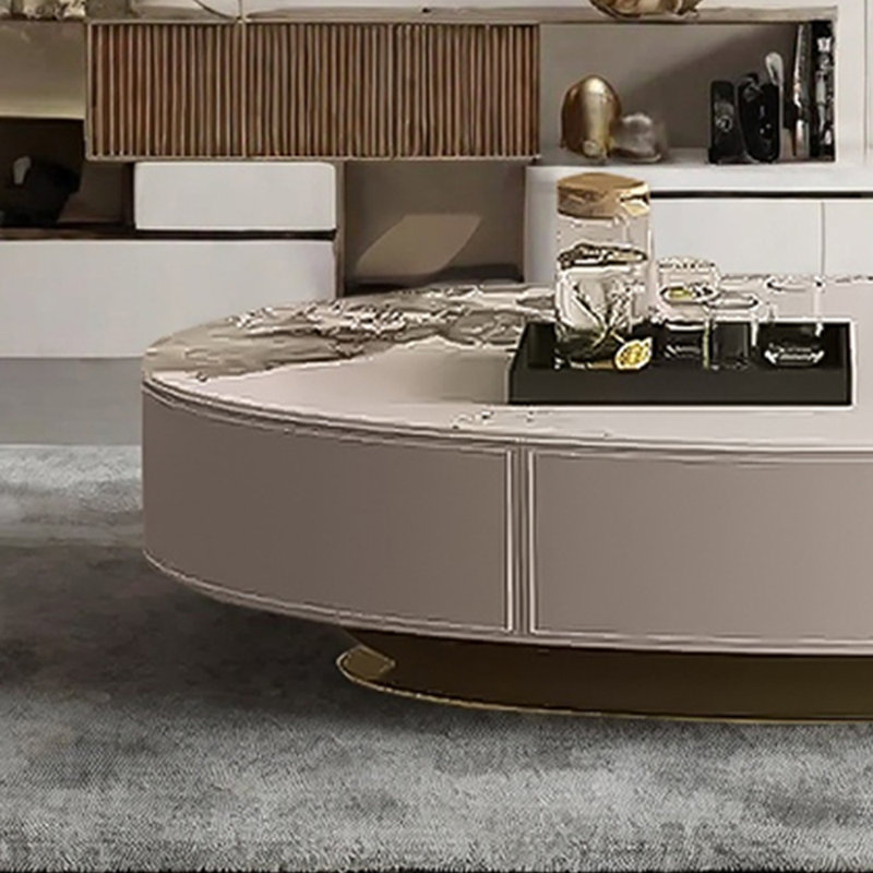 Grande table basse en bois massif