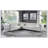 Atronia Beige Fabric Sectional Sofa W/4 Pillows