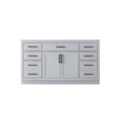 Meuble-lavabo simple 60 po Ahner