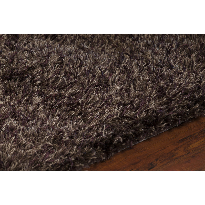 Orchid Brown Area Rug, Rectangle 9' x 13'