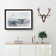 Whale Tail from the Ocean in Abstract - Picture Frame Graphic Art Print