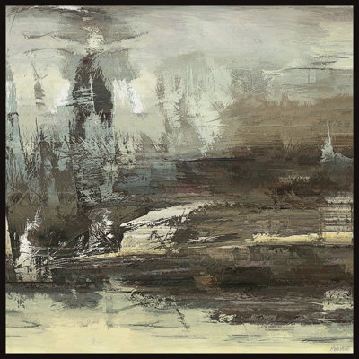 Consistency by Marmont Hill - Floater Frame Painting on Canvas