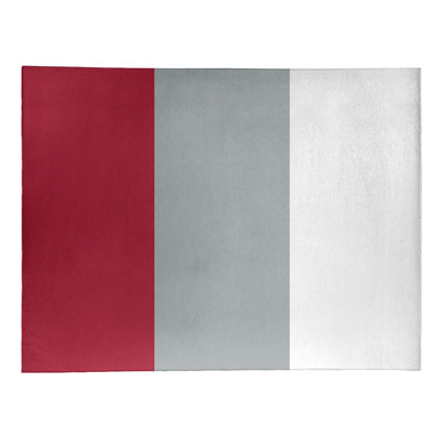 Tapis en polyester à rayures de football atlanta