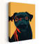 «Curious Pug Gaze», art mural moderne-490721977