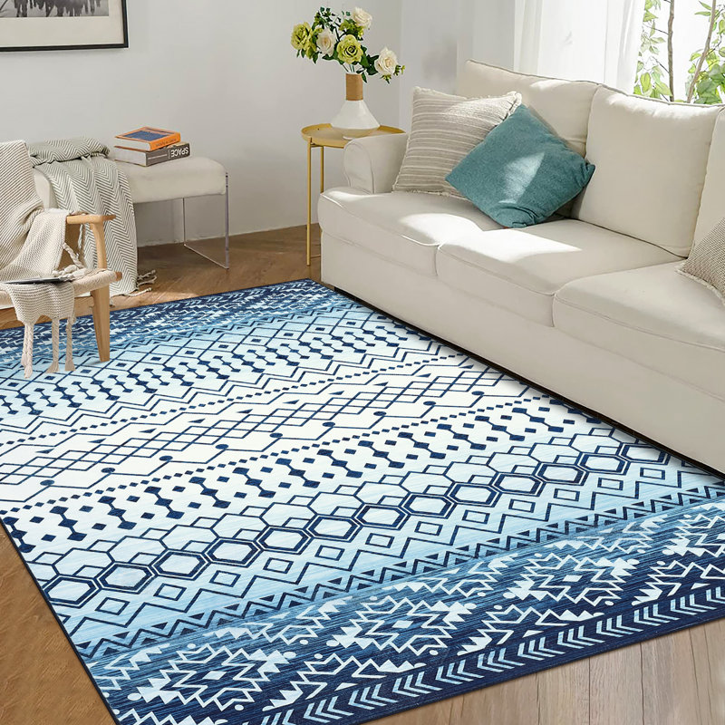 Kamoria Washable Indoor Rug, Rectangle 5' x 7'