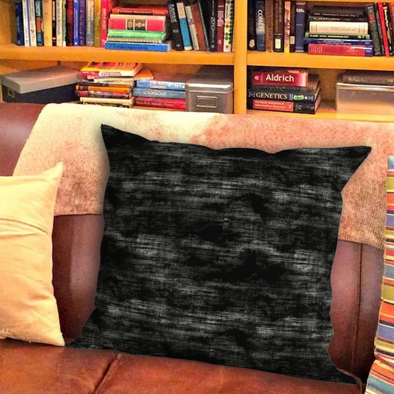 Abstract Outdoor Reversible Throw Pillow, 16" x 16"