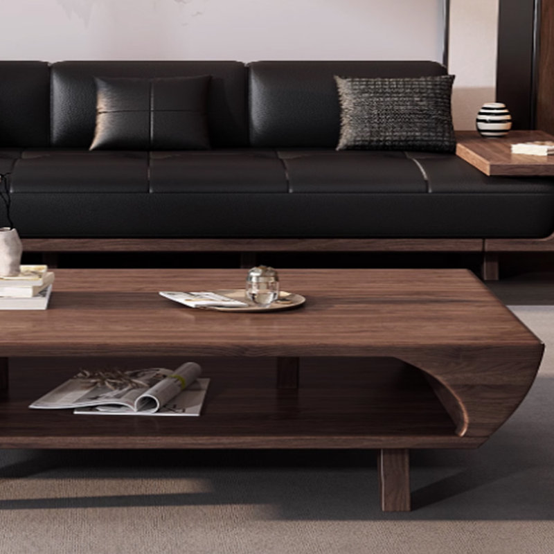 New Chinese-style designed solid wood coffee table