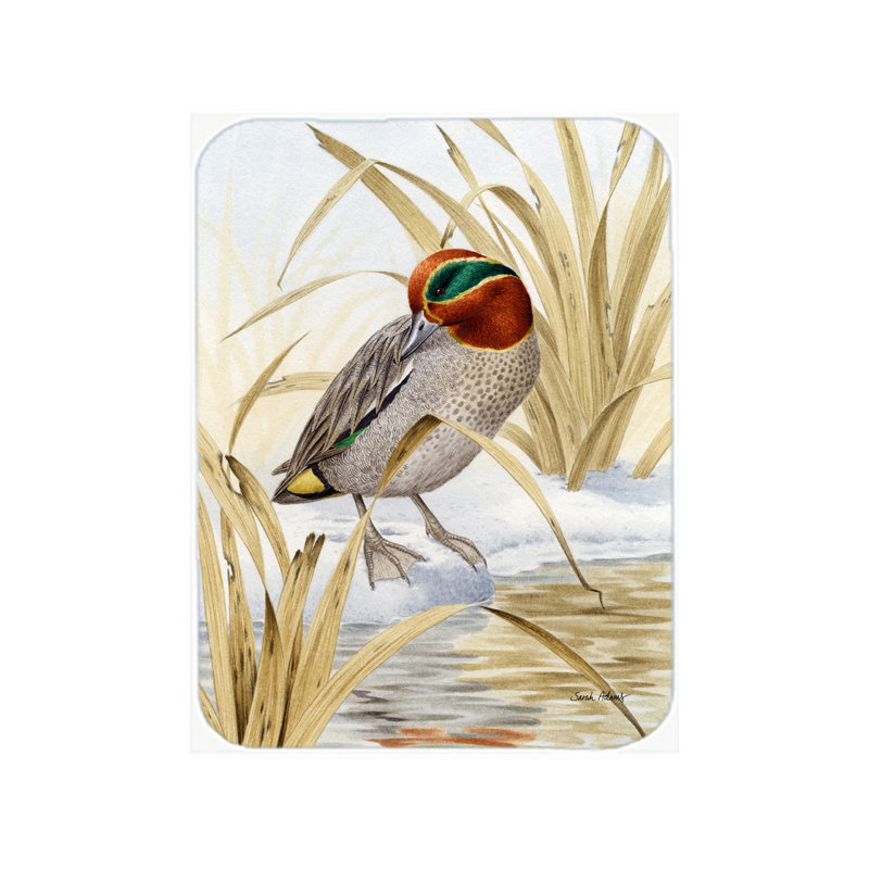 Planche à découper en verre caroline trésors eurasian Duck