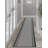 Custom Size Runner Rug Solid Border Gray Berber Style Indoor/Outdoor Non Slip Latex Backing-73824712
