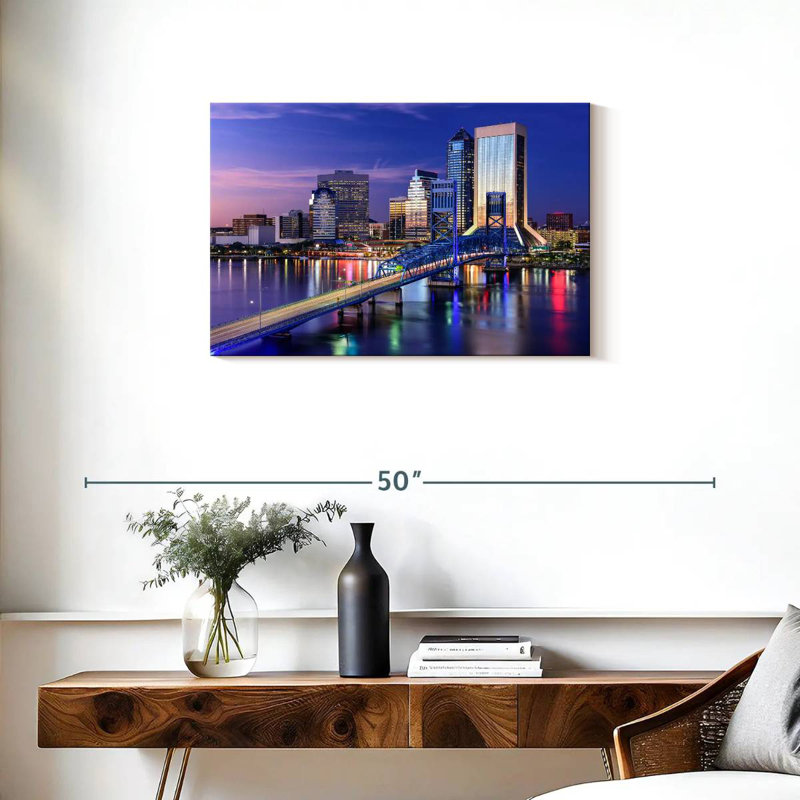Paysage urbain Sirci Jacksonville, H 20 po x l 30 po