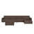 Brown is out of stock selected