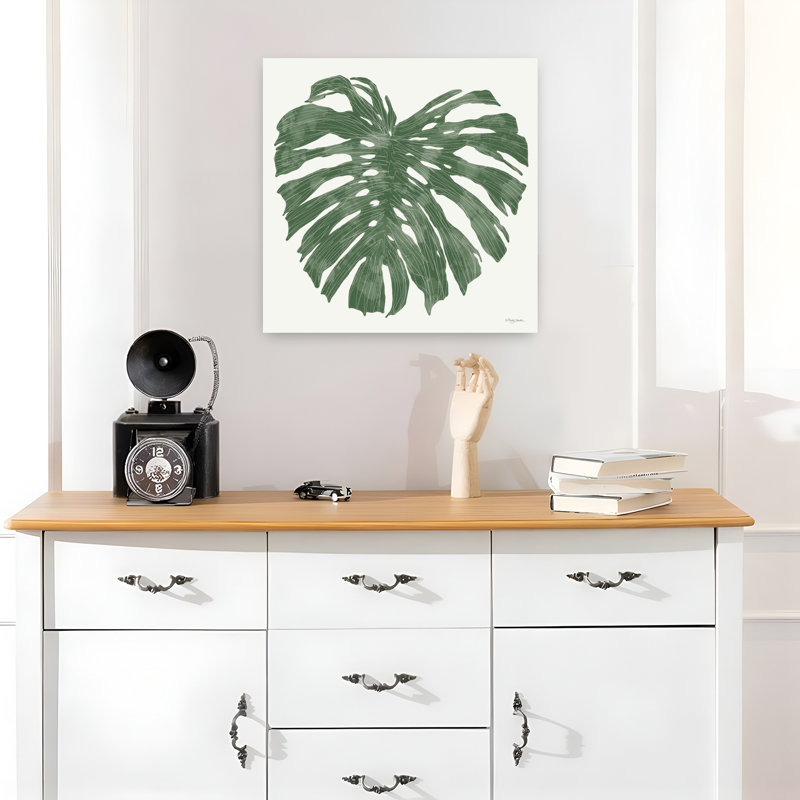 Philodendron tropical avec feuilles tropicales, H 18 po x l 18 po