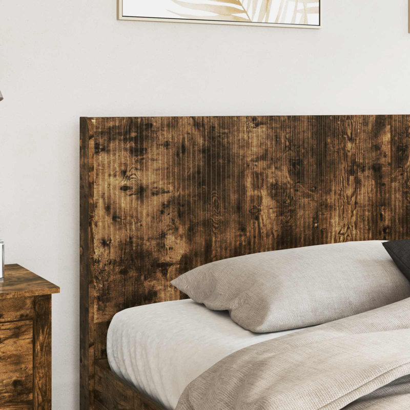Bed, Smoked Oak, 200 x 200cm