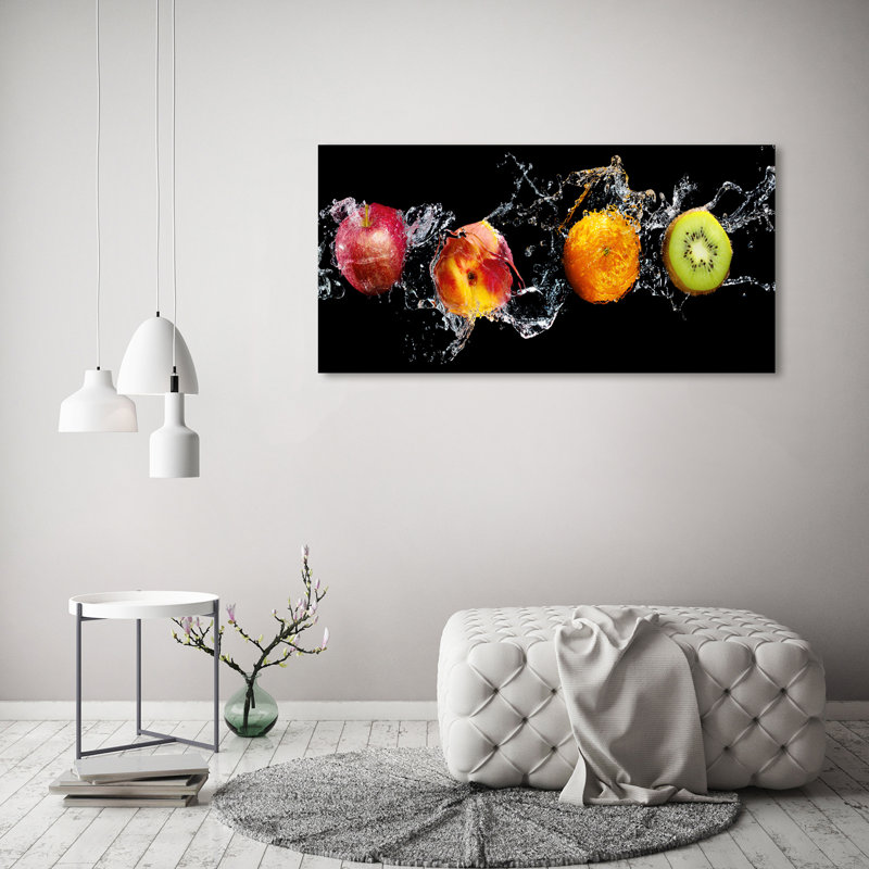 Fruit And Water - Wrapped Canvas Print