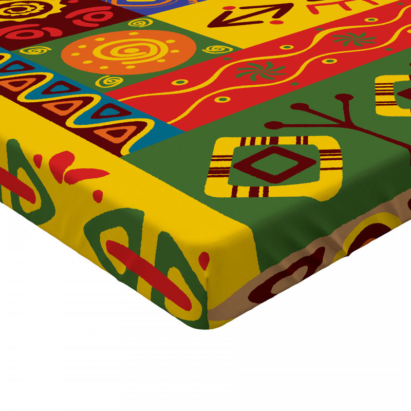 Microfiber Patchwork Fitted Sheet, Full Fitted Sheet