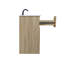 Meuble-lavabo simple en bois de manguier l 54 po Soma