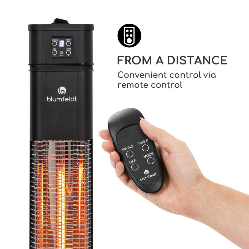 Heat Guru 6820 Electric Standing Patio Heater