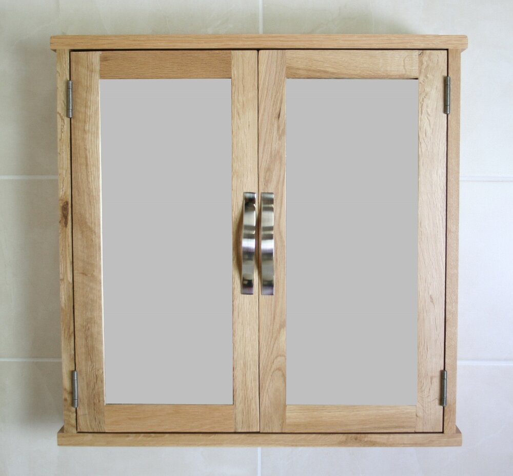 60 cm x 60 cm Verspiegelter Badschrank Kelli