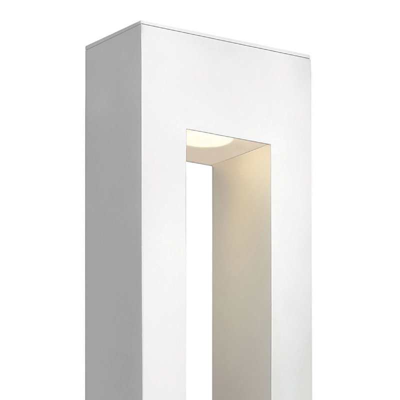 Atlantis 2 Light Outdoor Sconce, 25" H x 9" W, Titanium, LED