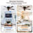 48'' Farmhouse Flush Mount Caged Ceiling Fan with Light Kits and Remote Control, 3 Speeds Reversible Motor, Timer