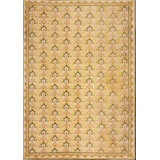 Antique Needlepoint French Allover Flat Weave Rug