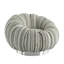 Fauteuil d'appoint pivotant noir