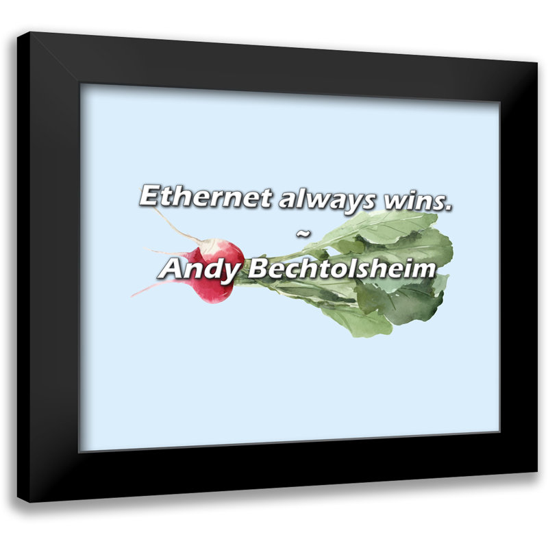 Andy Bechtolsheim Citation: Ethernet l'emporte toujours.