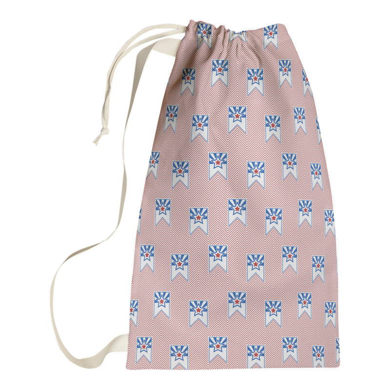 Fabric Laundry Bag with Handles, Medium (36" H x 28" W x 1" D)