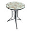 ESTORIL BISTRO 60cm Mosaic Table with San Remo Chair Garden Set