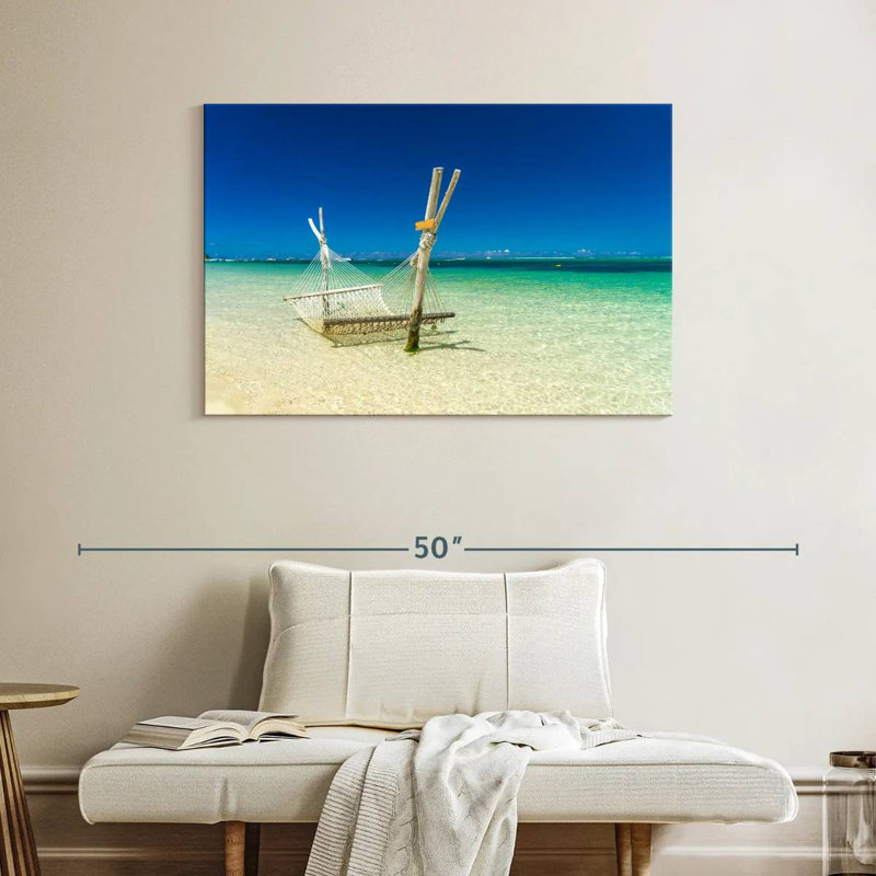 Gillard Hammock On A Beach, 26" H x 39" W