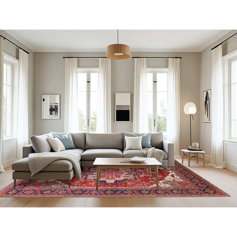 Oriental Indoor Rug, Rectangle 8' x 12'