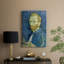 Autoportrait sur toile tendue par Vincent Van Gogh-1870447734