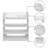 Ronaldo 12 Pair Shoe Rack