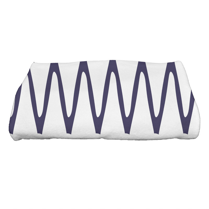 Serviette de bain Malcho, Bleu marine