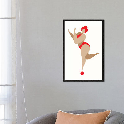 Dancing Queen - Red by Kubistika - Print on Canvas