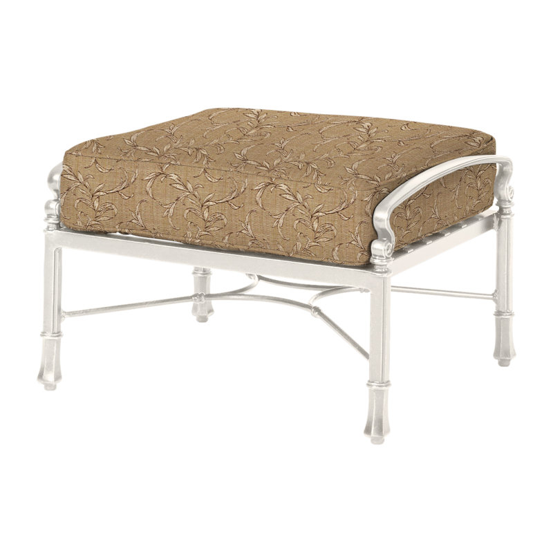 Bella Vista Outdoor Ottoman, Midnight Gold, Bessemer