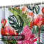 Rideau de douche imperméable à motif floral avec 12 crochets-1907262762