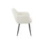 Honeyville 51cm H Velvet Upholstered Metal Accent Chair in Beige