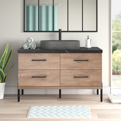 Ilkest 48" Single Bathroom Vanity Set