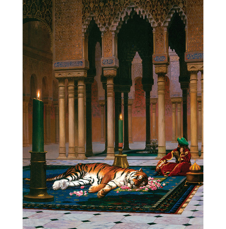 Le chagrin du pacha (Variante), H 24 po x l 19 po